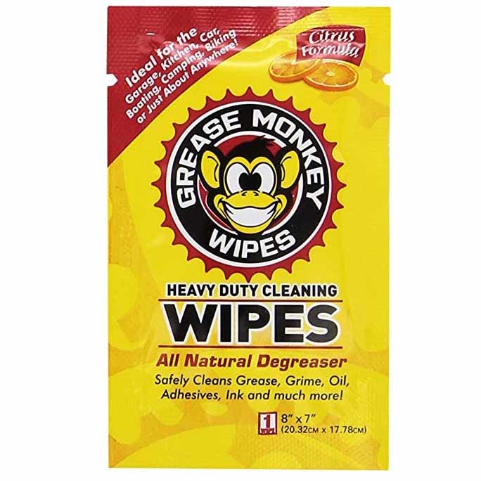 Grease Monkey Single Wipes