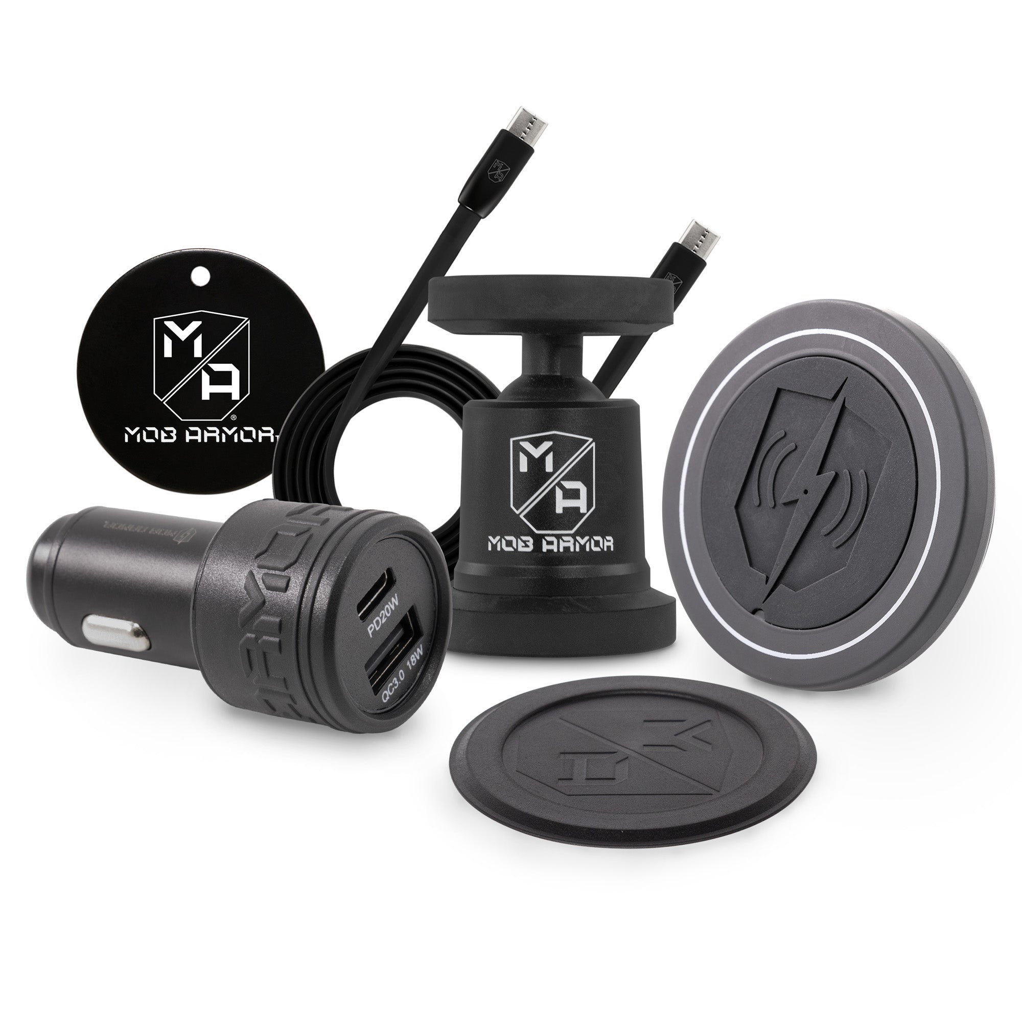 FLEX Mount and Charge Kit | Wireless Charging & Mounting Bundle